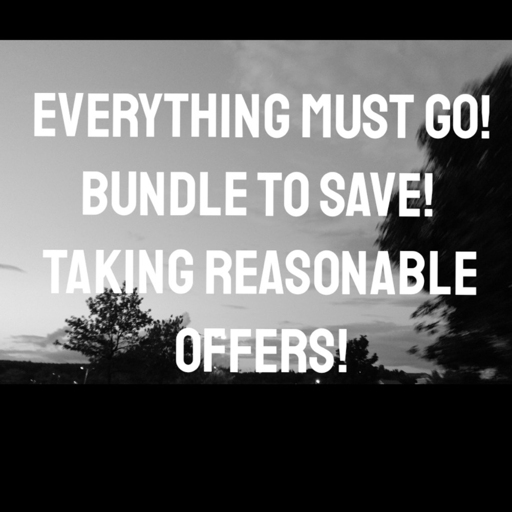 Closet Cleanout. All REASONABLE offers accepted. Make an offer.